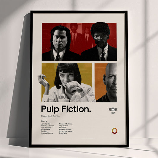 Pulp Fiction Film Movie Poster