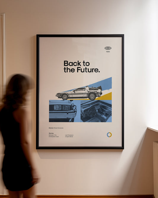 Back to the Future Film Movie Poster
