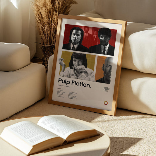 Pulp Fiction Film Movie Poster
